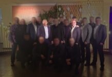 Web of Call-Center Scammers Reaches Into Albania, Georgia A picture from Milton Group’s New Year’s party in January. David Todua is highlighted at left, and Amant Josifi at right