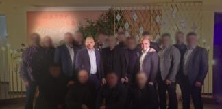 Web of Call-Center Scammers Reaches Into Albania, Georgia A picture from Milton Group’s New Year’s party in January. David Todua is highlighted at left, and Amant Josifi at right