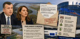 Dy deputetë shqiptarë lobuan kundër amendamenteve për Zvërnecin në Parlamentin Evropian Letra e dy deputeteve